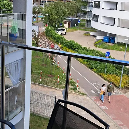 Apartmán Mila Z Duzym Tarasem I Miejscem Parkingowym
